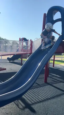 @Tony Hawk @Miniripperz Ty is 7 years old and really wants you to see this one! This kid is fearless! #tonyhawk #miniripperz #Skateboarding #skateboardingdownslide #skate 