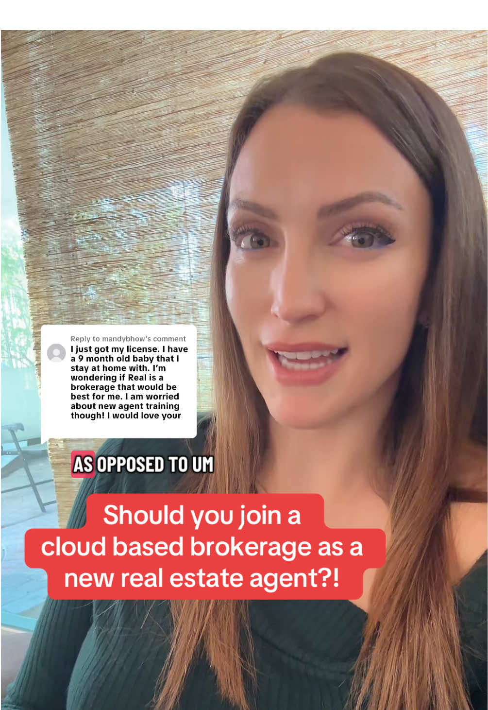 Replying to @mandybhow should new real estate agents join a cloud based brokerage… #realestatelicense #newrealestateagent #cloudbasedbrokerage #realtortips #realtoradvice 