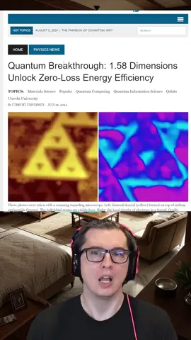 Triforce-Like Material Revolutionizes Energy Transfer! 🌟⚡ #science #foryoupage #technology #tiktok #fyp #quantumphysics #computers #foryou #superconductor #quatumcomputing #computing #quantum