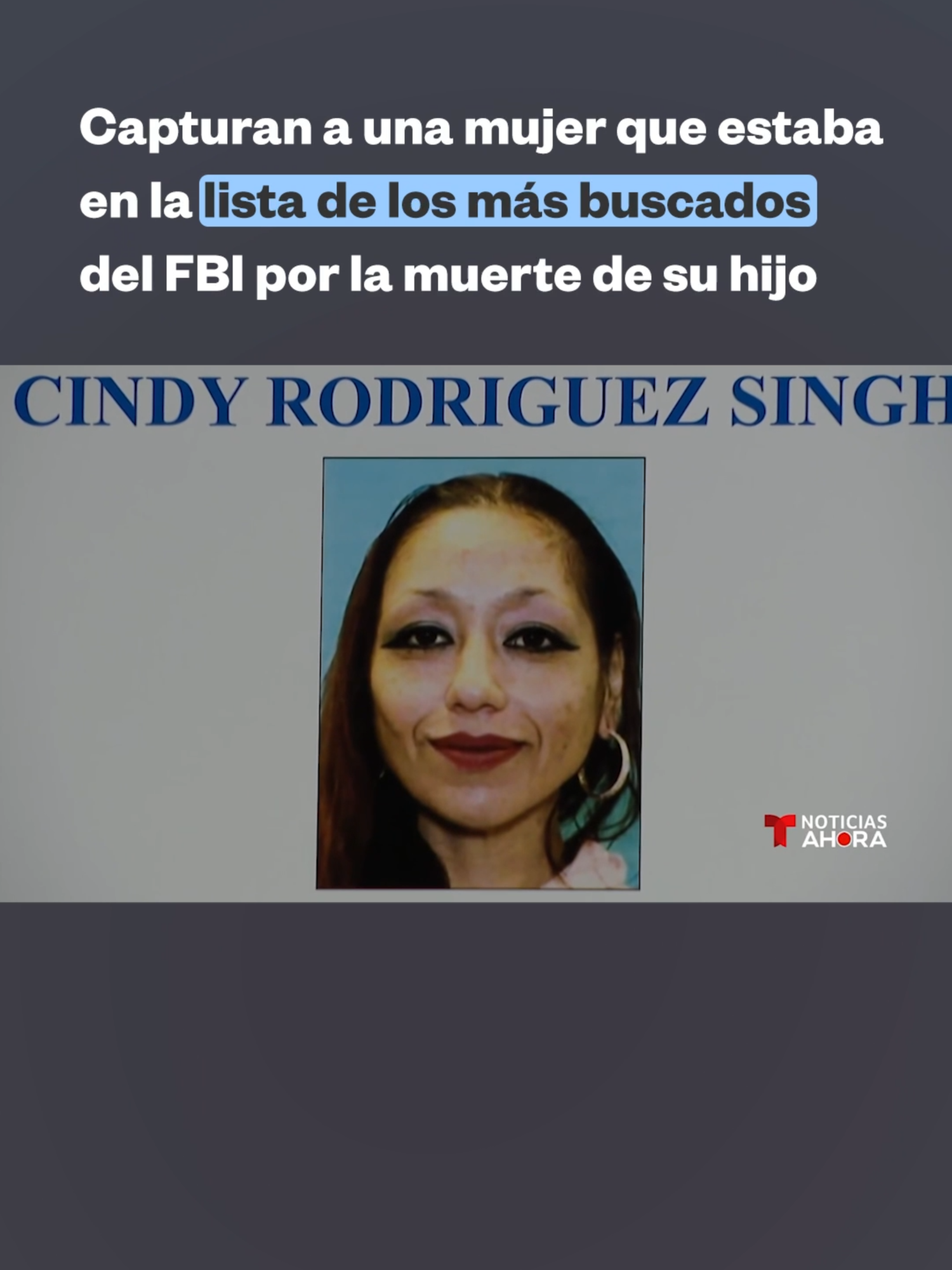 🔴 Cindy Rodriguez Singh fue detenida en la #India. La mujer enfrenta cargos de asesinato capital por la muerte de su hijo de 6 años, quien desapareció en 2022.  Las autoridades esperan que el arresto de esta madre ayude con la investigación del caso.
