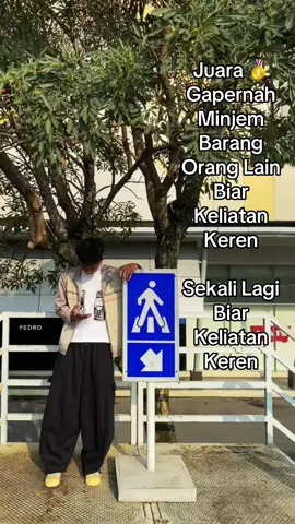pakean sendiri lebih keren padahal #fyp 