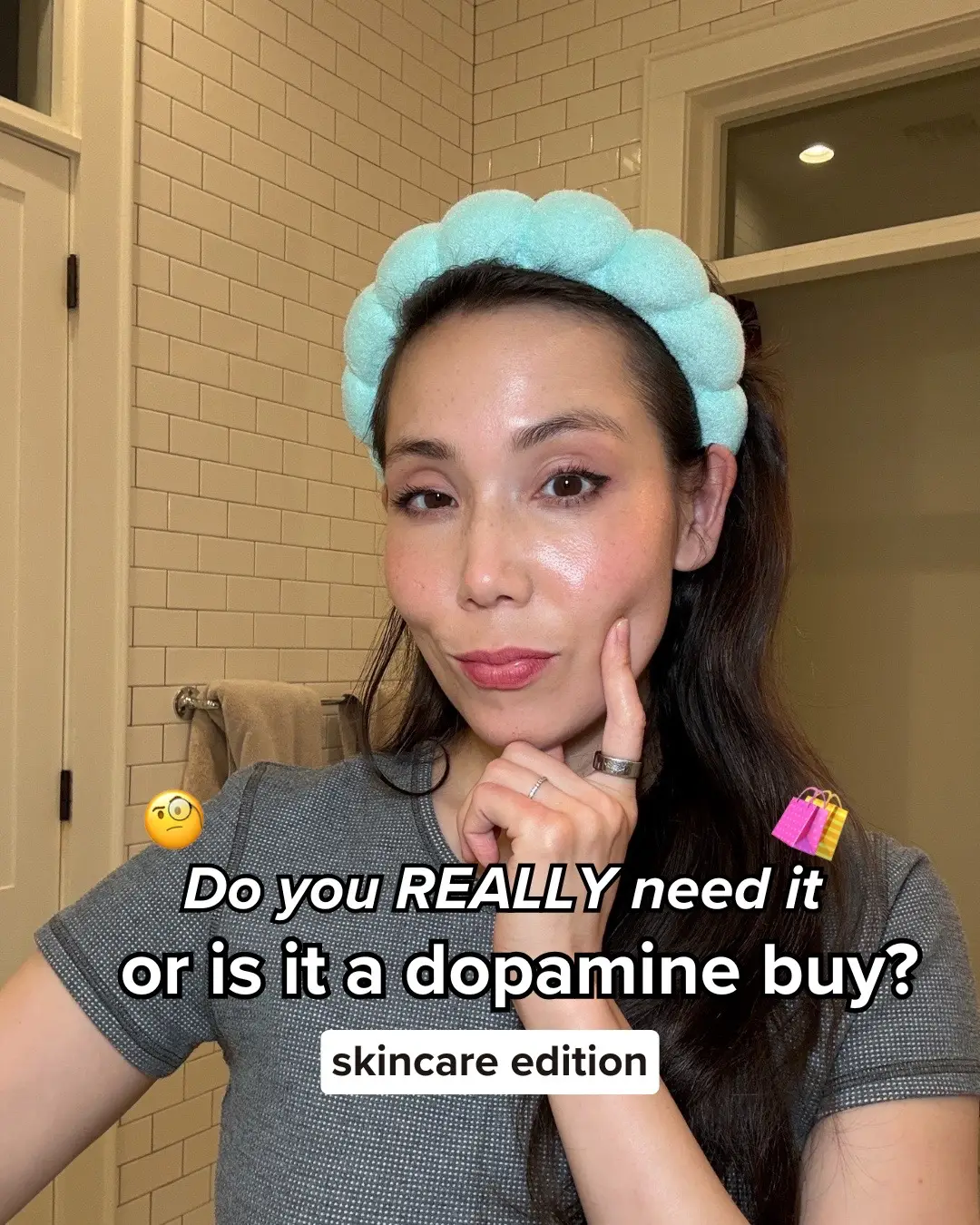 🛒 Welcome to: do you actually need it, or is it just a dopamine buy? 🤑 We’re all guilty (no judgment!!!). Swipe through to see if your latest obsession is really worth it, or just feeding our need for instant gratification. 👀 Want to go again? Drop the product in question below 👇 #dermatologist #skincare #skincareroutine #skincaretips #derm 