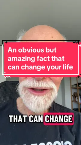 Sometimes we miss what’s right in front of us. That’s the case with the amazing fact I’m about to talk about here. #SuccessHacks #LifeHacks #MakingChoices #TheLifeYouReallyWant #StressRelief.