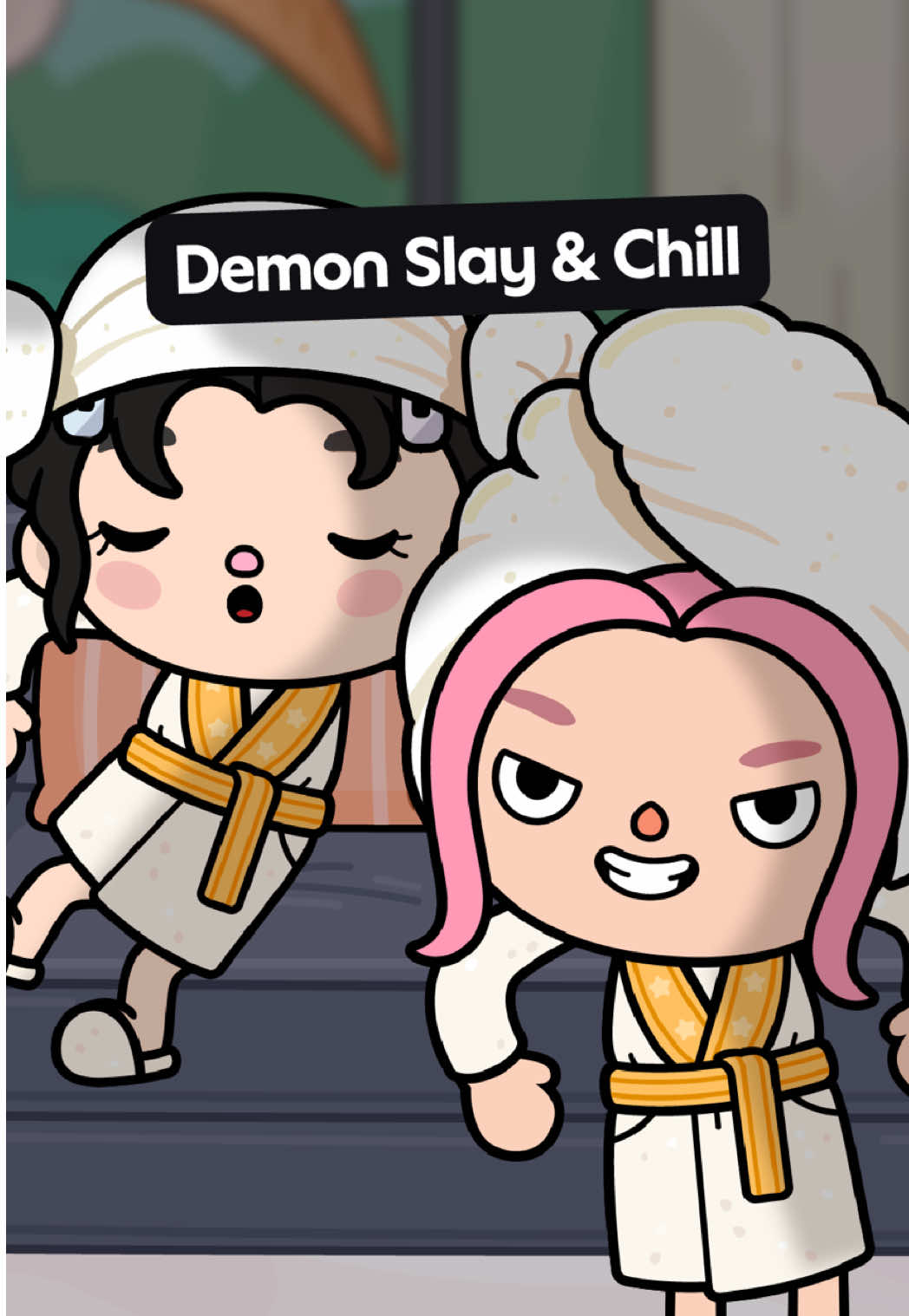 We 🫶 couch! Idols know that once the demons have been hunted 👹 our time is golden 💛 But what’s the best way to relax? Let us show you how it’s done done done!  #TocaBocaWorld #TocaBoca 
