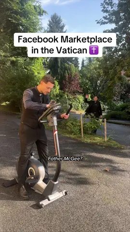 Father scored a sweet deal on Marketplace.. 🙏 • #comedy #sanctusdelicti #catholic #vatican #sketchcomedy 