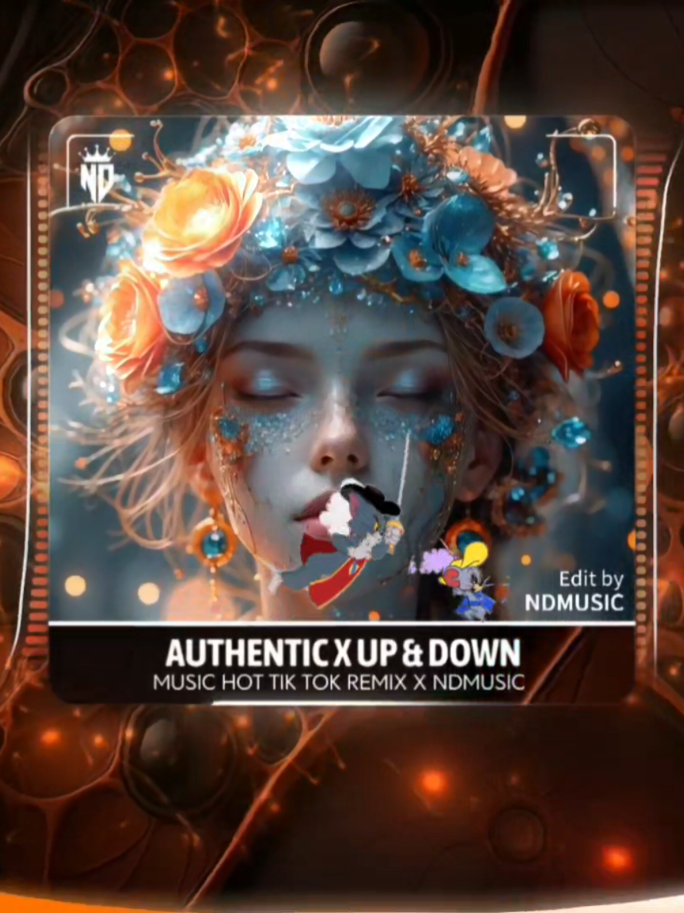 Authentic x Up of Down || Remix Hot Tik Tok 2025 || NDMUSIC #NDMusic #nhachaymoingay #nhacremix  #nhachay #xh 