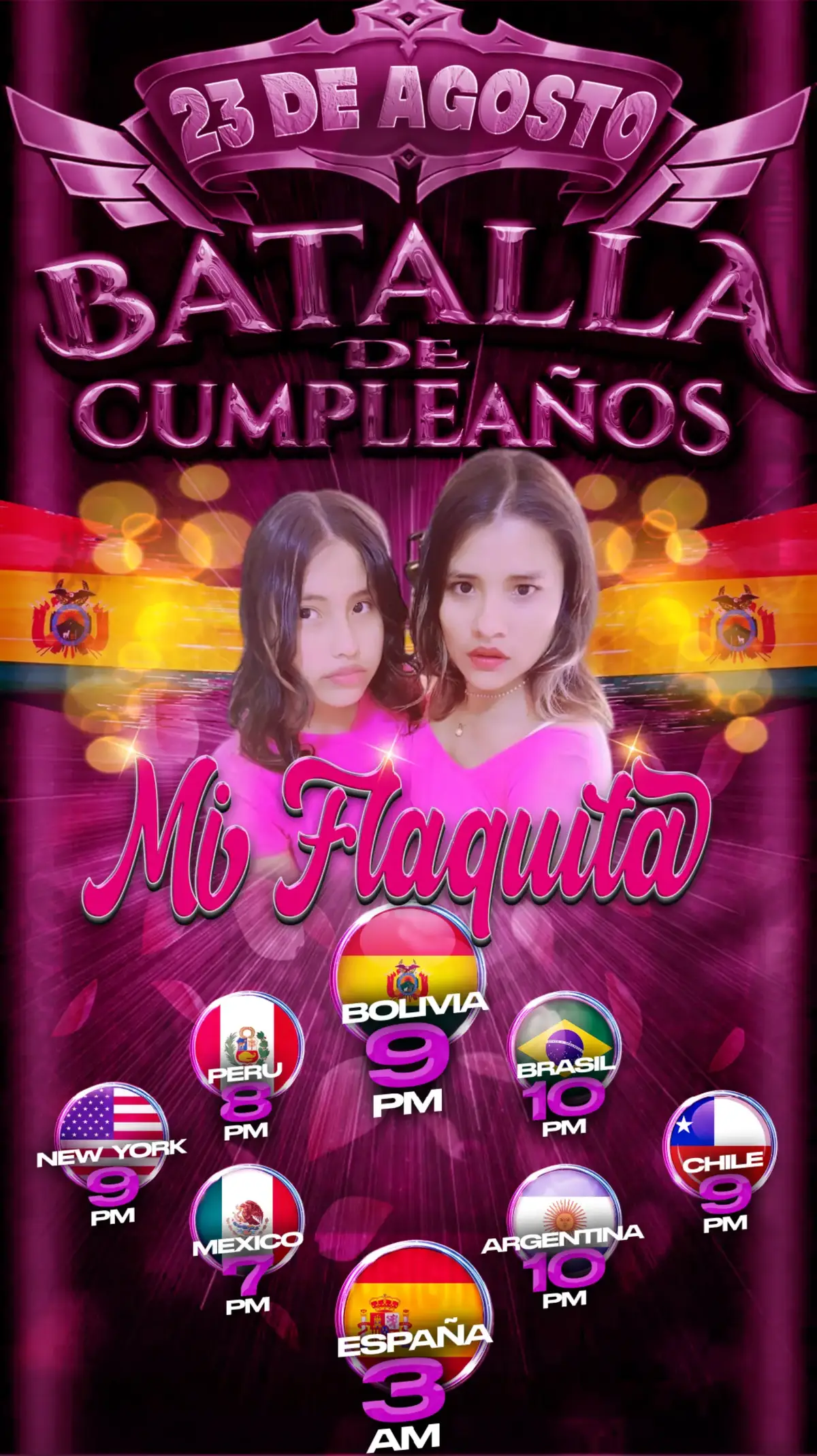 #todos quedan invitados mi gente