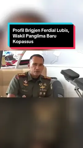 Panglima TNI Jenderal Agus Subiyanto menunjuk Brigjen Ferdial Lubis menjadi Wakil Panglima Komando Pasukan Khusus (Wapangkopassus).
 
 Dikutip dari Kompas.com, Rabu (20/8/2025), penunjukan Ferdial sebagai Wapangkopassus tercantum dalam Surat Keputusan Panglima TNI Nomor Kep/1102/VIII/2025 yang diterbitkan pada 15 Agustus 2025.
 
 Lalu, siapa sosok Ferdial Lubis yang ditunjuk menjadi Wapangkopassus?
 
 Simak selengkapnya dalam video berikut! #kompascom  #militertentara #wapangkopassus #brigjenferdiallubis  #fyp 