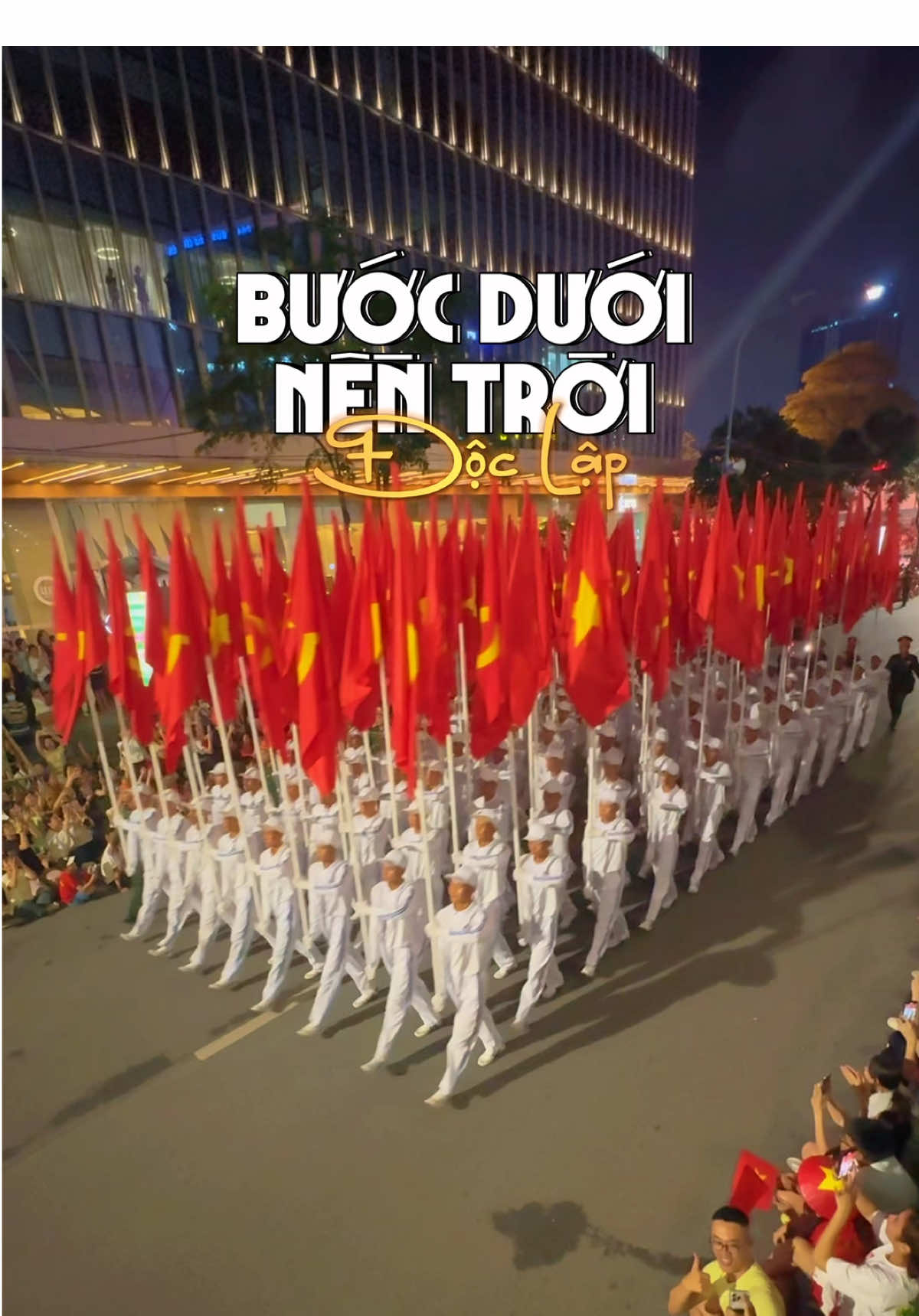 Chất lượng hình ảnh ko cao, nhưng lòng tự hào Dân tộc thì ngút ngàn #quockhanh #vietnam #a80 #hanoi #tuynhadi 
