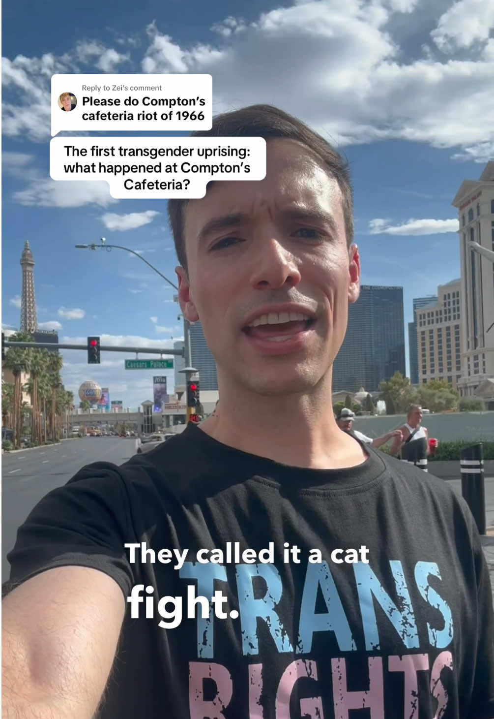 Replying to @Zei “History isn’t something you look back at and say it was inevitable. It happens because people make decisions that are sometimes very impulsive and of the moment, but those moments are cumulative realities”- Marsha P. Johnson  #transrights #transgender #lgbtq #queerhistory #comptonscafeteriariot 
