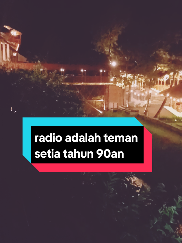 Radio adalah Teman Setia sebelum ada hp internet di thn 90an #fyp  #jadoel
