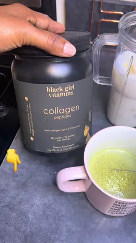 Black Girl Collagen is the way to go. #blackgirl #collagen #blackgirlvitamins #tiktokshop #fyp 