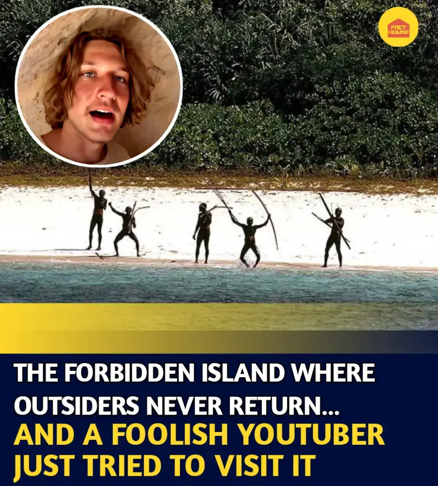 This foolish YouTuber dared to visit one of the most dangerous islands on Earth… North Sentinel Island! 😱 This island is home to a tribe that rejects all outsiders, and even the Indian government bans anyone from approaching. But for views, this YouTuber sailed in a small boat, hoping to capture a 'viral' moment. As he got closer… the Sentinelese immediately attacked with arrows. This island is truly no place for games! Want the full story? Click the link in the Bio Profile and watch now. #sentinel #sentinelisland  #fyp #viral #foryou  #trending #NorthSentinelIsland #SentinelTribe  #ForbiddenIsland #DangerousIsland #CrazyAdventure #DumbYouTuber #TrueStory  #UnsolvedMystery #ScaryStory #ViralVideo 