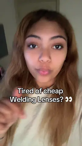 Cheap plastic lenses slow you down. WELDTUBE HD Glass = durability + clarity 👏 Upgrade linked in cart 👇 #welding #weldinghack #welderslife #shoptiktok #weldinglens 