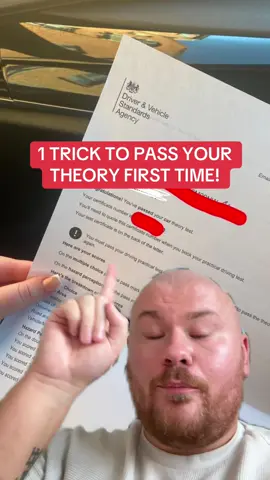1 trick that can help you pass your theory first time ✅ #zacstudd #drivinglessons #theorytest #drivingtheory 