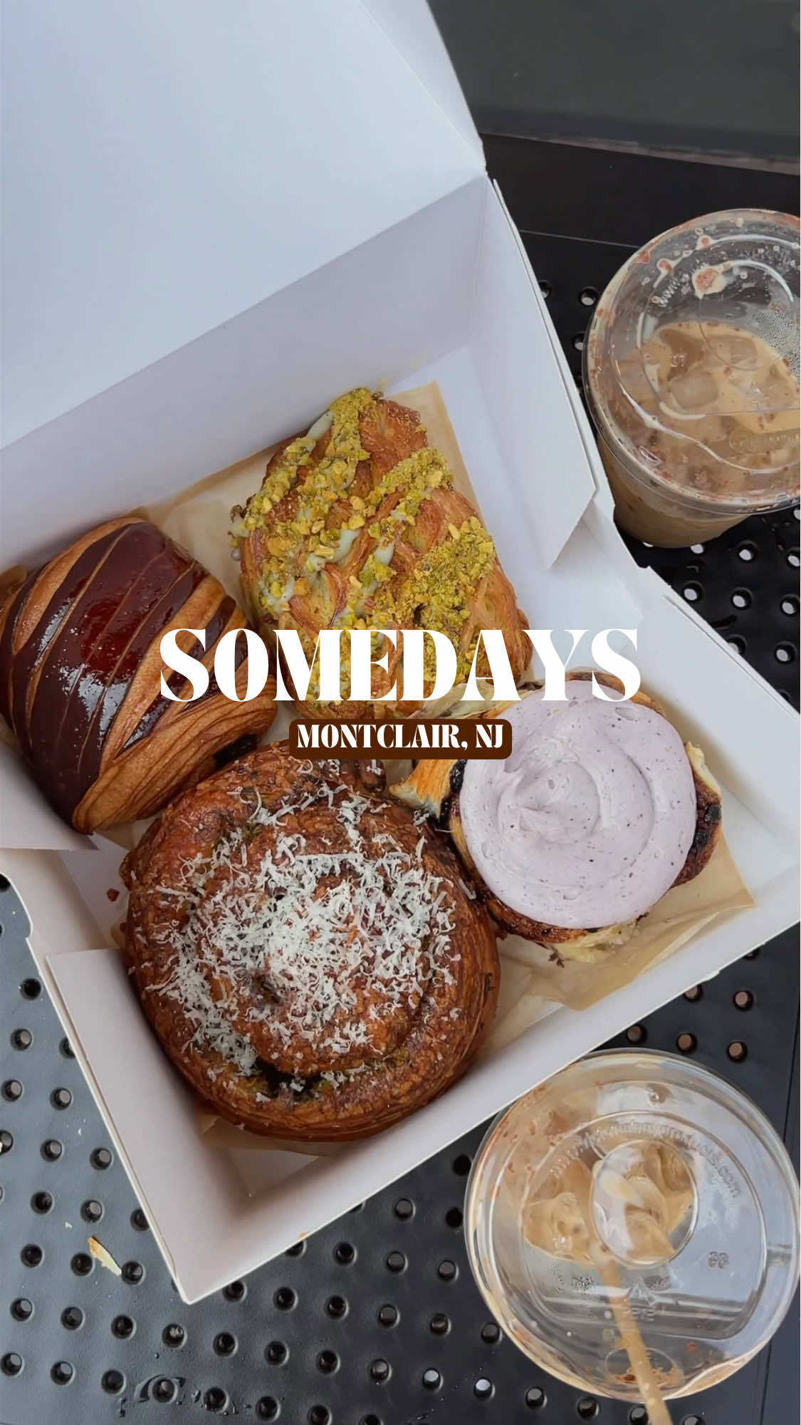 📍SOMEDAYS - MONTCLAIR, NJ ☕️COFFEE 4/5 The shop offers La Colombe which is a personal fav  ✨VIBES 5/5 Great options for both indoor and outdoor seating 💸PRICE 2/5 Definitely on the pricier side so would recommend this place for a special treat 🥐SELECTION 5/5 Great selection of pastries to choose from as it’s more bakery focused #coffeeshop #njcoffeeshop #coffeeshopreview #njcoffee #coffeetiktok @Somedays Bakery 