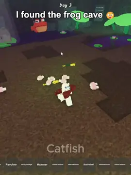 I found king frog cave 😂 #99nightintheforest #roblox #usa