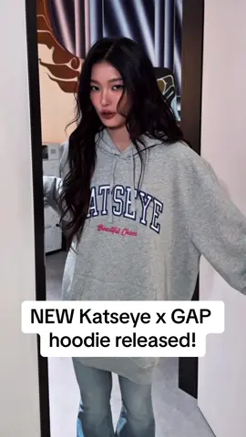 EYEKONS!! Go get the Katseye x GAP hoodie now! There are 3 colors and make sure to create an account for free shipping and sign up for texts for 20% off your purchase! #katseye #kpop #gap #katseye_yoonchae #katseyemanon @KATSEYE 