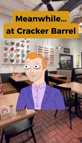 It sucks! #crackerbarrel  #crackerbarrelrebrand  #smilingfriends 