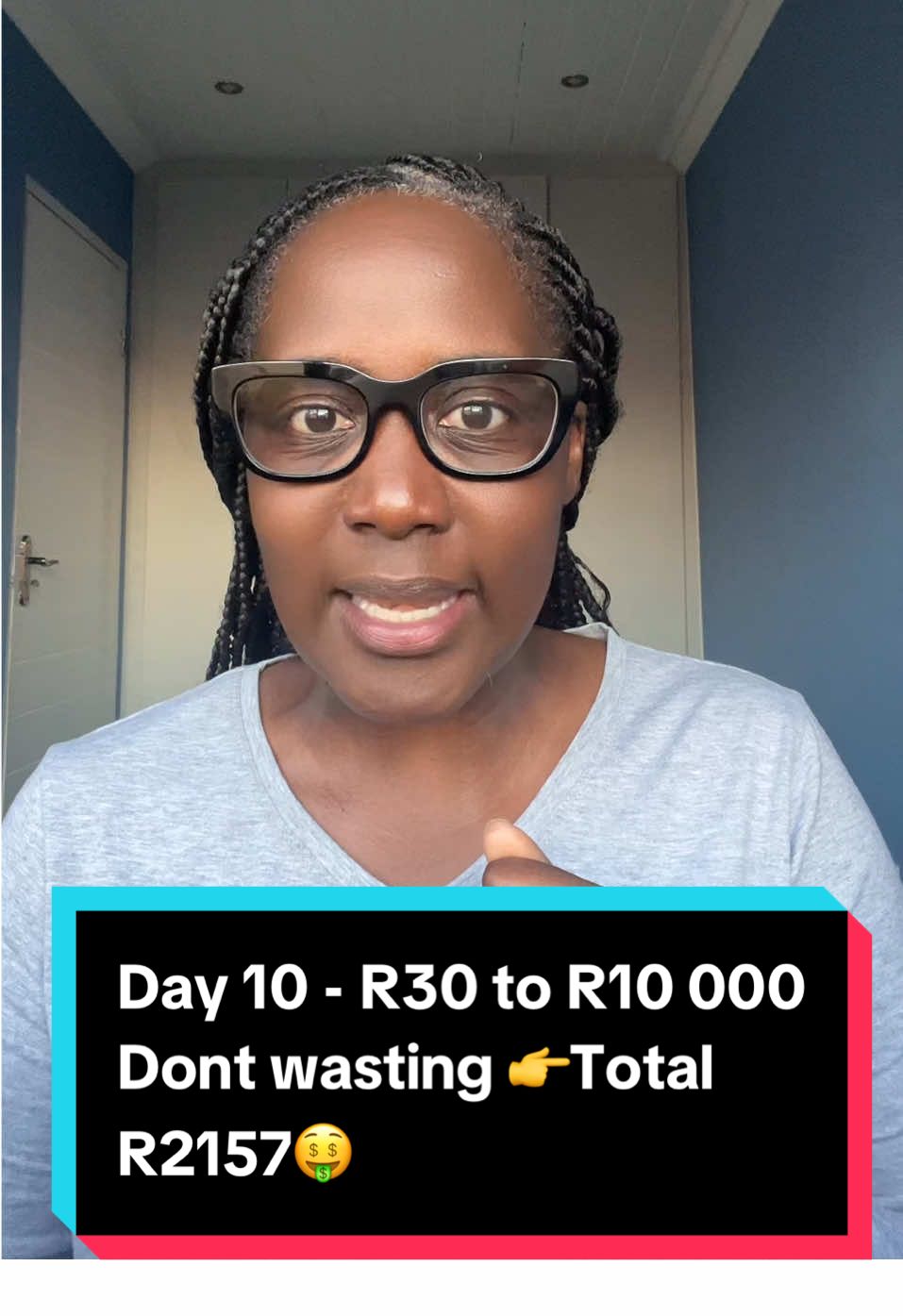 Day 10 – R30 to R10 000 Challenge 💪 Don’t waste money! 💸 Check around your home, car, and workplace — you might have something you can sell or use to start earning. Total so far: R2,157 🚀 Small steps every day add up. Keep going and watch your money grow! 💰✨ #R30toR10000 #TakeAction #SmallStepsBigResults #thriving360purpose #lindyshirries #lifeuneditedwithlindy