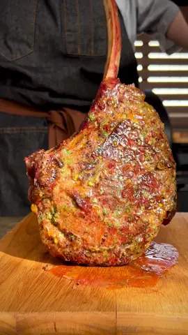 A tomahawk this pretty makes golden hour jealous ✨ ☀️ #MEATER #MEATERMADE