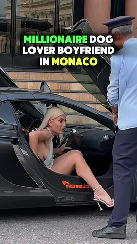 We need more millionaires like him 🥺🐶 #rich #tipping #montecarlo #gentleman 