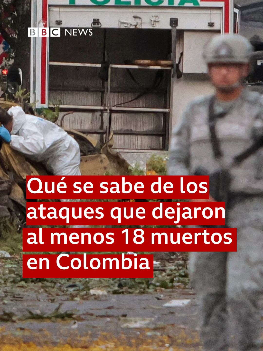 Un atentado con explosivos y un helicóptero derribado con dron… Colombia ha vivido una de sus jornadas más violentas en lo que va de año luego del ataque con explosivos en Cali, en el suroeste del país, que mató a al menos 6 civiles, y el derribo de un helicóptero de la policía en Antioquia, en el que 12 oficiales murieron. El presidente Gustavo Petro apuntó a facciones disidentes de la guerrilla de las Farc como supuestos responsables y aunque descartó declarar un estado de conmoción, ordenó reforzar las operaciones contra el narcotráfico en las regiones afectadas. El país atraviesa un año marcado por varios incidentes violentos que, aunque no alcanza los niveles de décadas anteriores, preocupa a la población. También ocurre en el año previo a las elecciones presidenciales en 2026. #BBCMundo #Colombia #GustavoPetro #Farc