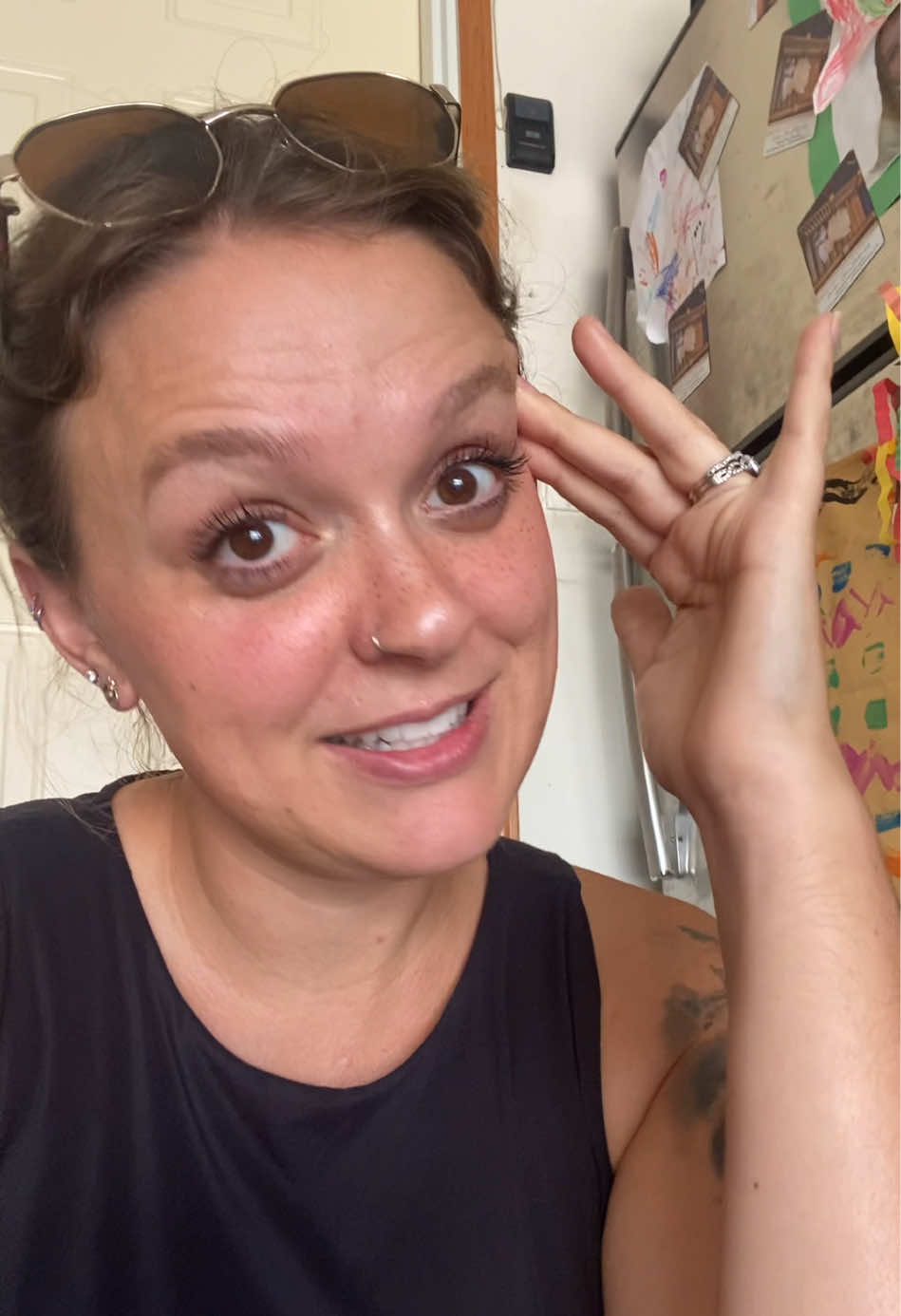 Being a girl mom is so fun! Most days. #Summer #backtoschool #summersover #girlmom 