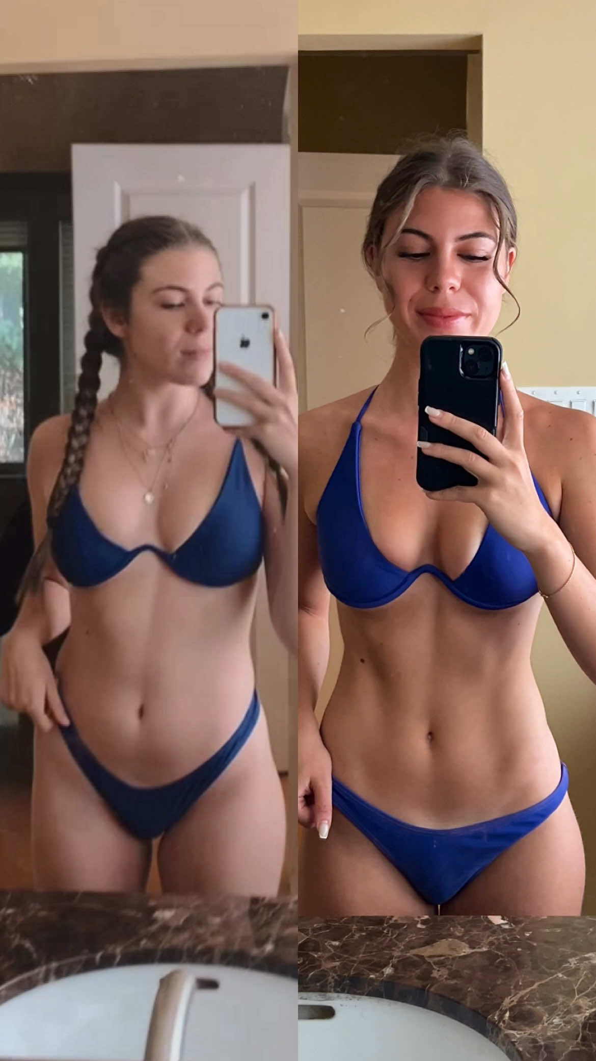 Eating “healthy” should NEVER be boring... 🥱  How many times have you convinced yourself you'll “start tomorrow” and go completely off the rails? 👀  It’s probably because your “diet” wasn’t a mindset change — it was a restrictive punishment you placed on yourself to achieve a certain weight, or physical appearance, without caring about building sustainable long-term habits and enjoying yourself in the process! 😅 I'll be the first to tell you: I used to be obsessed with food! I used it as a coping mechanism, and I never felt happy in my body. Sound familiar? Let me introduce you to macro-friendly cooking, where we'll make simple, flavourful and protein-packed recipes to help keep you full and satisfied for longer, without having to sacrifice your health goals. 🔥 Once you indulge in my recipes, there's not going back! So... let me help YOU fall in love with cooking and meal prep again, one recipe at a time! All of these recipes are either in my 160+ recipe cookbook (with FREE lifetime updates), on my IG, or coming soon to my TikTok page‼️  1. Pepperoni Pizza Chicken Parm (in my cookbook + coming soon to TikTok!) 2. “Bang Bang” Chicken “Fried” Rice (in my cookbook!) 3. Bacon Cheeseburger Loaded Sweet Potato (in my cookbook + coming soon to TikTok!) 4. Zero Carb Buffalo Ranch Pizza (in my cookbook + coming soon to TikTok!) 5. BBQ Bacon Cheeseburger Smash Tacos (coming soon to TikTok!) 6. Buffalo Parm Chicken Tenders (in my cookbook + coming soon to TikTok!) 7. Chipotle Surf & Turf Tacos (in my cookbook!) 8. Chicken, Bacon & Ranch Lasagna (in my cookbook!) 9. Honey-Racha Garlic Steak “Fried” Rice (in my cookbook + coming soon to TikTok!) Which would you try first? Which one do you want to see me post soon? Let me know below! ⬇️  • #healthyrecipes #highproteinlowcarb #EasyRecipes #highproteinmeals 