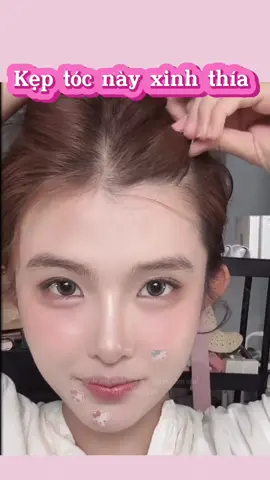 Kẹp tóc này xinh thía #hairstyle #beautytips #hairtutorial #makeup #LearnOnTikTok 