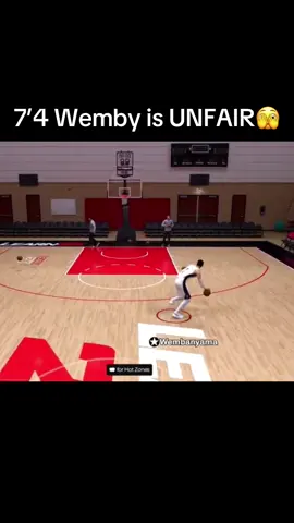 Why he moving like dat #viral #fyp #nba2k26 #wemby #glitch 