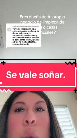 Replying to @clockwork738 #airbnbcleaning #cleaninglady #limpioairbnb #dueñademipropionegocio #cleaningbusinessowner 
