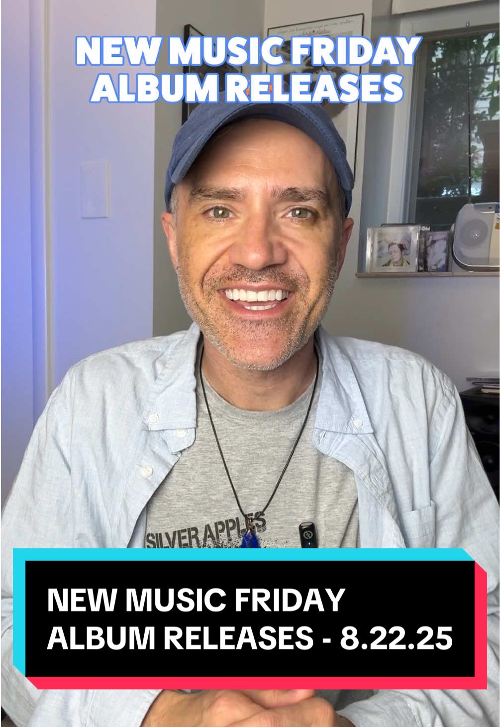 NEW MUSIC FRIDAY ALBUM RELEASES - 8.22.25 New albums I’m putting in my queue this Friday that you may want to put in yours, including selections from: Earl Sweatshirt “Live Laugh Love” Mac DeMarco “Guitar” TOPS “Bury the Key” Teyana Taylor “Escape Room” Water From Your Eyes “It’s A Beautiful Place” Nourished By Time “The Passionate Ones” Ghostface Killah “Supreme Clientele 2” Kaitlyn Aurelia Smith “GUSH” Hand Habits “Blue Reminder” #newmusic #newmusicfriday #newmusicalert #indie #musictok