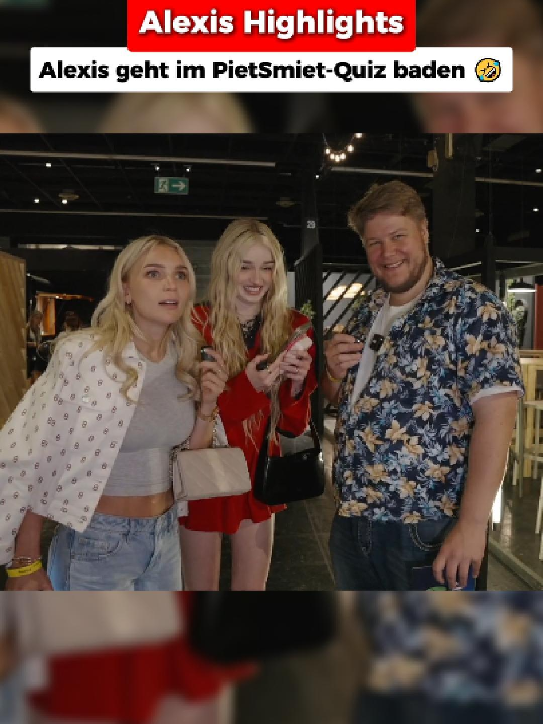 Dreifacher Schiffbruch für Alexis im PietSmiet-Quiz auf der Gamescom 😂 #alexisshv #honeypuu #pietsmiet #gamescom #clips