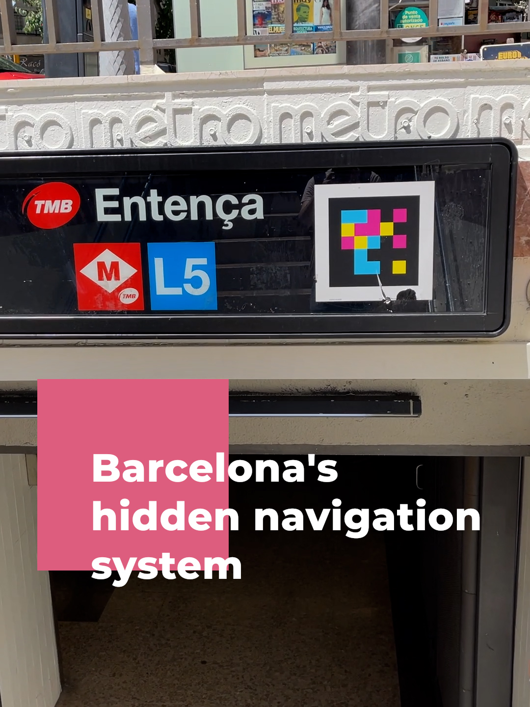 Barcelona's public transport network has seen huge uptake in the use of its NaviLens accessibility system, now recording approximately 40,000 monthly reads across its bus and metro networks. This innovative system, which has been installed over 9,800 labels – with 4,600 on buses and 5,200 in the metro – is designed primarily to enhance accessibility for people with visual impairments, though it can benefit any user with real-time information on the transport links at that particular stop. NaviLens functions using codes similar to QR codes, but with differences and advantages. They can be read by a user's phone from a much greater distance than QR codes, functioning from up to 15-20 meters, and even while the user is in motion. Read more on our website at CatalanNews.com #Catalan #Catalonia #Metro #bus #TMB #NaviLens #visuallyimpaired #accessibility