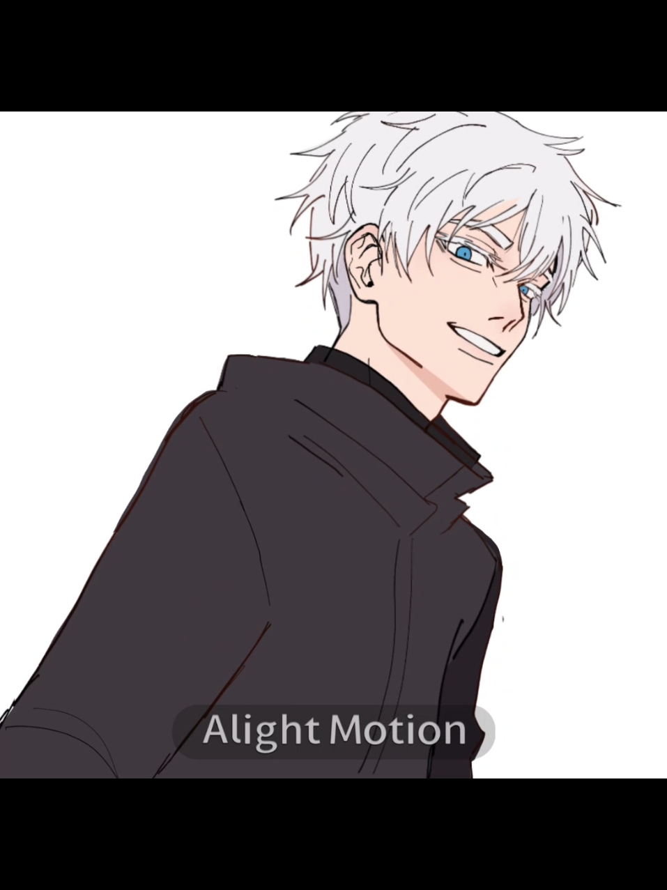 he's so poorly drawn hejrhejhe #gojo #trend #anime #fyp #viral 