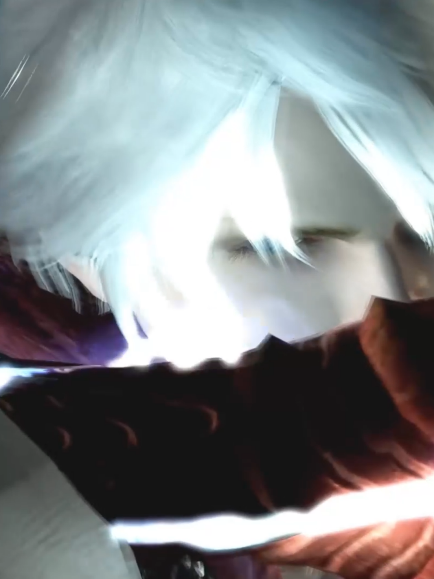 Nero Stylemaxxing on his Uncle#DevilMayCry #Anime #Gaming