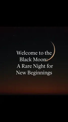 🌑✨ A Rare Black Moon is coming on August 23, 2025 — and its energy is deeply sacred. This guided meditation is designed to help you manifest, release, and reconnect with your soul’s purpose during this powerful cosmic event. Use it to set intentions in the dark… where the most potent transformations begin. 🌌 🕯️ Best time to use this: → The night of August 22–23, 2025 → During the New Moon window → Anytime you feel called to plant a new beginning 🎧 Save this to revisit on Black Moon night. Your future self will thank you. #BlackMoon2025 #528hz #guidedmeditation #WhispersOfAwakening #spiritualtiktok 