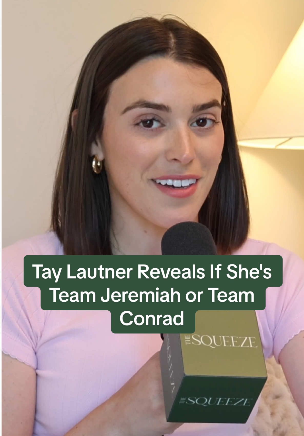 @Tay Lautner reveals whether she’s Team Jeremiah or Team Conrad 👀 plus reminds us to be kind to the actors, who are so much more than the characters they play 💛 Listen and watch now! #thesqueezepodcast #MentalHealth #teamconrad #teamjeremiah #tsitp 
