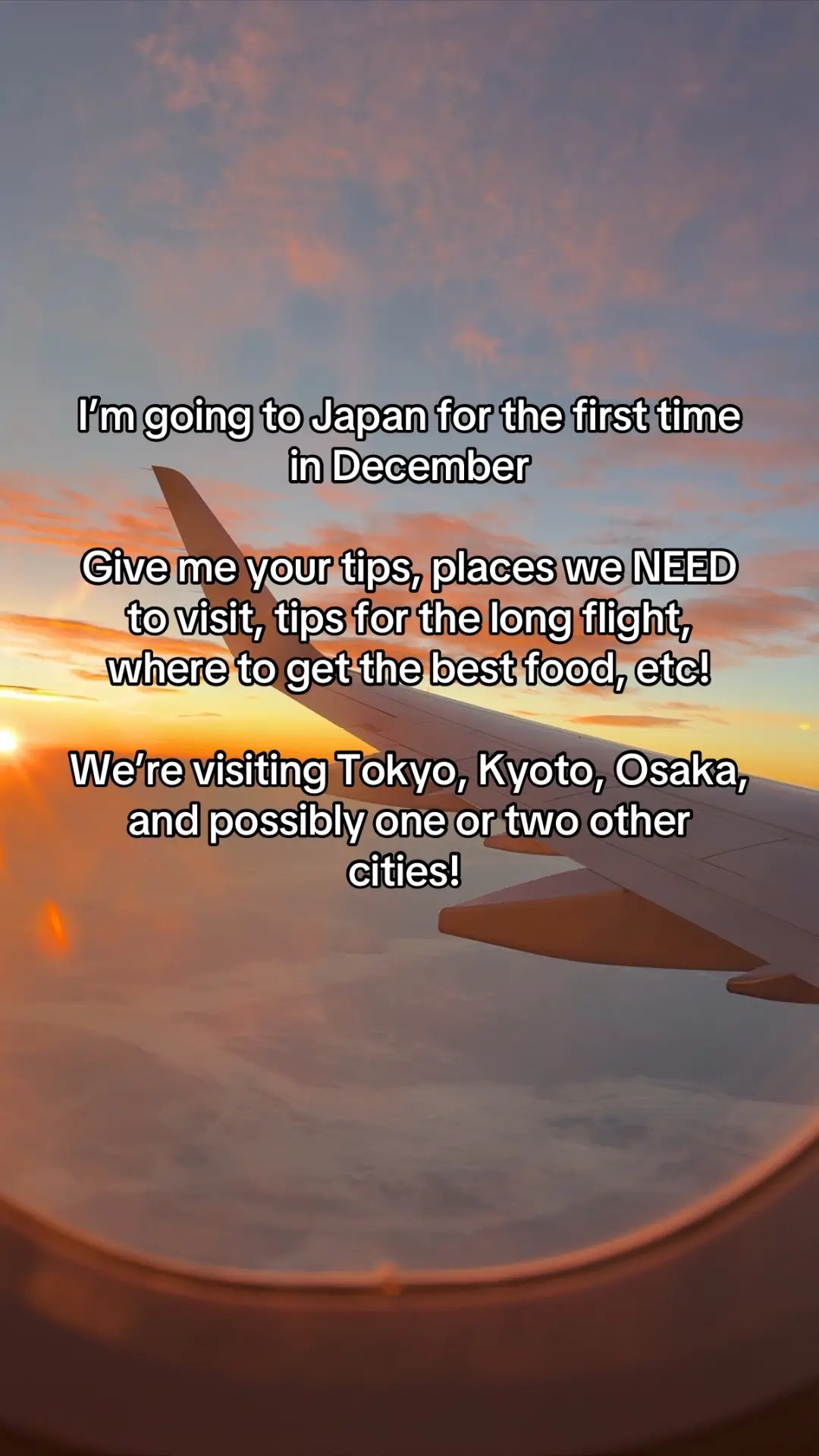 Just booked flights a few weeks ago! Thank you in advance!!! 🫶 #tokyo #japan #japantips #japantravel #travel 