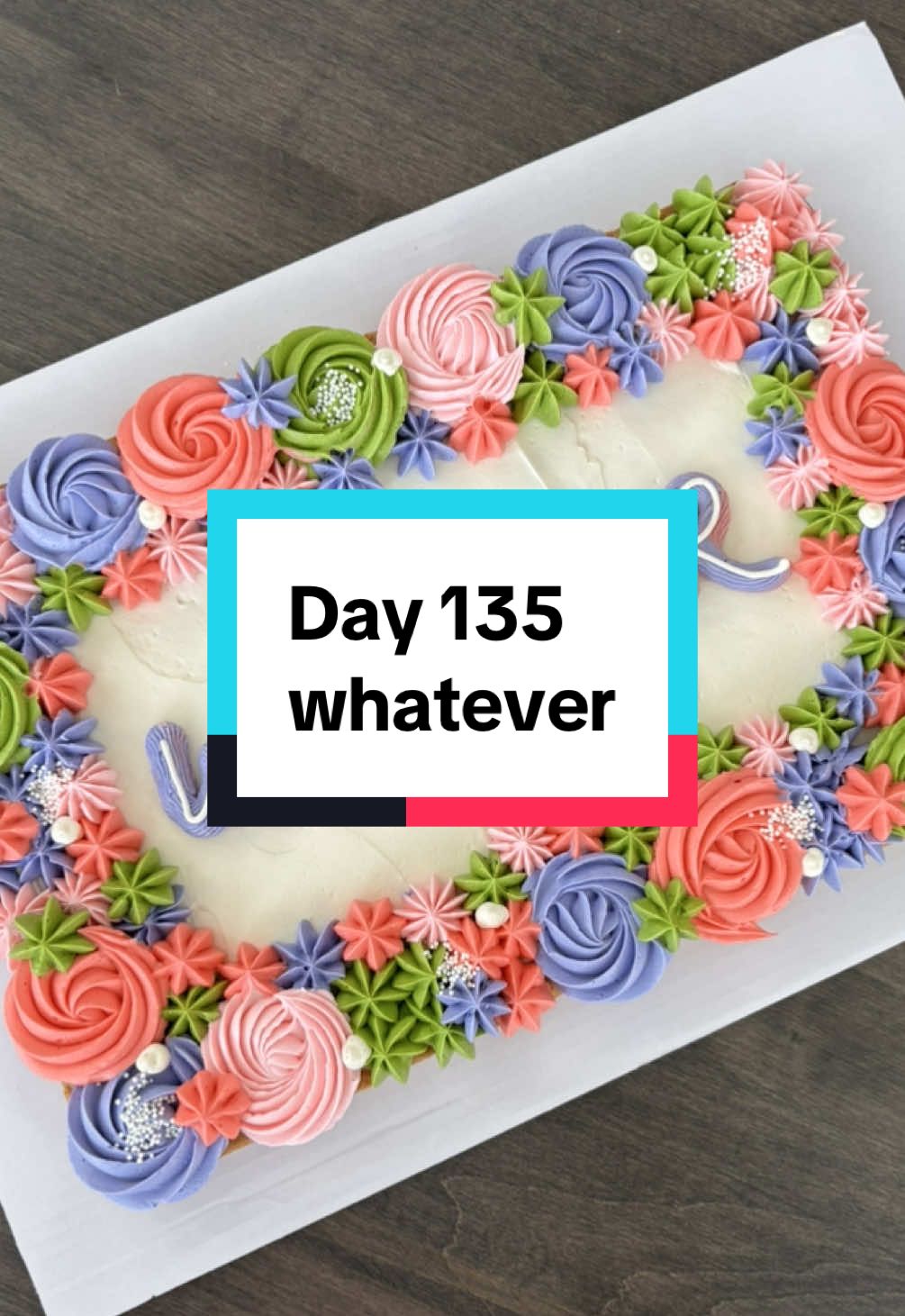 whatEVER Debbie  #cookiecake #cakedecorating #sheetcake #cakesoftiktok #caketok #asmrfood #fyp 