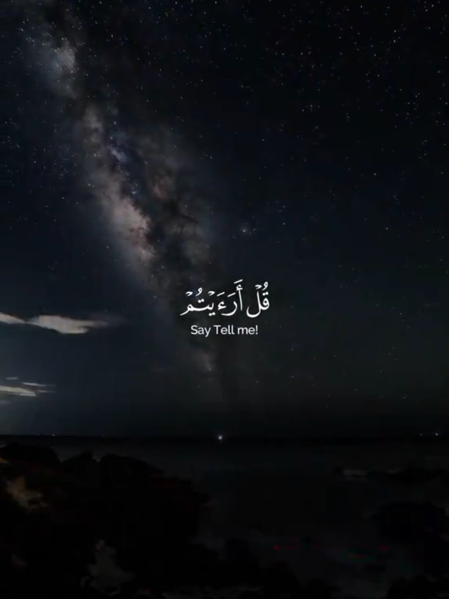 قل أرءيتم 🤍 #ياسر_الدوسري #قران #quran 