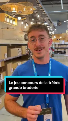 🚨 Alerte très grande braderie 🚨 Du 20 août au 1er septembre, tu peux gagner : ⚒️ jusqu’à 110 000€ de cartes cadeaux Casto 🏠 2 000€ de bons d’achats Scotch & Kordo 🪜 2 000€ pour réaliser un projet À toi de jouer ! Retrouve le règlement et les conditions sur castorama.fr #Castorama  #Bricolage #Concours #Bonplan 