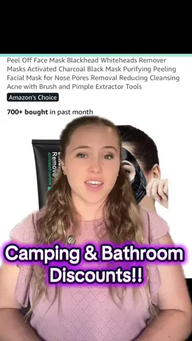 Save on Camping & Bathroom Products! Link in Bio!! Or Product Link: https://joylink.bio/jesamazondeals From the woods to the washroom 🏕️🛁 Today’s finds keep you comfy everywhere: ✨ A camping fan + foam mat = sleep like a champ outdoors 🖤 A blackhead face mask = spa night vibes 🚿 A 22-piece bathroom set (shower curtain, soap dispenser, garbage + more) = total refresh for your space Because self-care isn’t just at home—it’s wherever you go. 🌿💆‍♀️ #amazondiscount #fyp #jesamazondeals #amazondeals #amazonsavingspree 