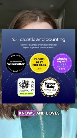 Parenting is a lot, but @Nanit Smart Baby Monitor helps me see trends and stay in the KNOW! Ask us about our baby's schedule and we know #ad #parentinghacks #newborn #babymusthaves #registrymusthaves 