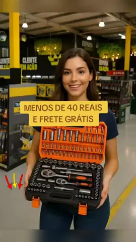 Maleta de Ferramentas 46peças  #Ferramentas #obra #mecanica