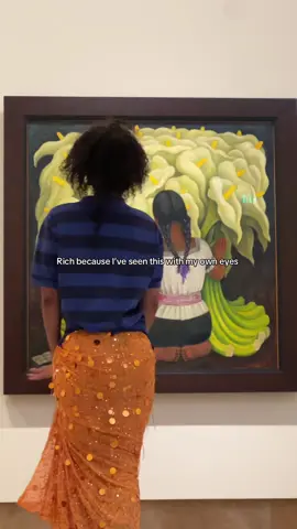 The Flower Vendor (Girl with Lilies) by Diego Rivera 
