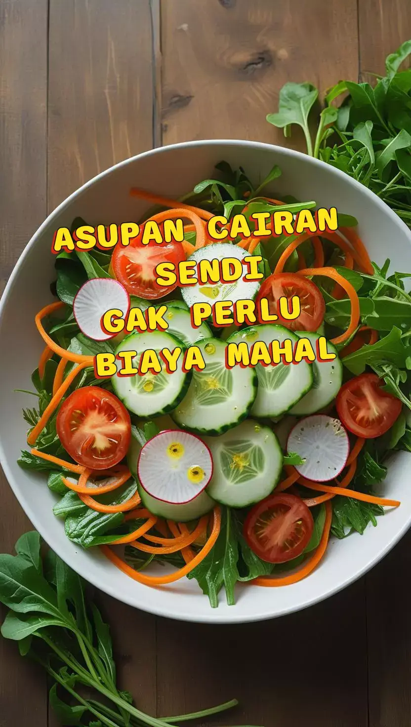 Kombinasi salad dari sawi, lobak putih, wortel, timun, dan minyak zaitun bisa membantu mendukung kesehatan sendi, terutama karena beberapa bahan mengandung nutrisi yang bermanfaat untuk menjaga cairan sendi (synovial fluid) dan melindungi tulang rawan. Berikut penjelasannya: 🥗 Kandungan & Manfaat Tiap Bahan Sawi → kaya vitamin K, C, dan kalsium yang baik untuk tulang. Lobak putih → mengandung antioksidan dan membantu mengurangi peradangan ringan. Wortel → tinggi beta-karoten (vitamin A) yang mendukung kesehatan jaringan. Timun → tinggi air & silika, mendukung hidrasi dan elastisitas sendi. Minyak zaitun → sumber lemak sehat & antiinflamasi alami (oleocanthal), melindungi tulang rawan. 🌟 Cara Sederhana Membuat Salad Penambah Cairan Sendi Bahan: 1 genggam sawi muda (atau sawi hijau) ½ buah lobak putih (iris tipis memanjang) 1 buah wortel (serut halus atau iris tipis) ½ buah timun (iris tipis) 1 sdm minyak zaitun extra virgin Perasan jeruk lemon secukupnya (opsional, menambah vitamin C untuk kolagen sendi) Sedikit garam himalaya / lada hitam Cara: Cuci semua bahan sampai bersih. Iris tipis semua sayuran. Campur dalam mangkuk besar. Tambahkan minyak zaitun dan perasan jeruk lemon. Aduk rata, sajikan segar. 🔑 Tips agar lebih efektif untuk sendi: Konsumsi rutin 3–4 kali seminggu. Perbanyak air putih agar sendi tetap terhidrasi. Bisa tambahkan kacang almond / kenari (omega-3) untuk meningkatkan pelumasan sendi. Oke 👍 saya buatkan variasi dressing salad khusus anti radang & penambah cairan sendi, biar salad sawi–lobak–wortel–timun tadi makin lezat dan bermanfaat: 🥣 Resep Dressing Anti Radang Sendi Bahan: 2 sdm minyak zaitun extra virgin 1 sdt madu (antioksidan & antiinflamasi) 1 sdm perasan jeruk lemon (vitamin C untuk kolagen sendi) ½ sdt bubuk kunyit (anti radang, bisa pakai kunyit segar parut ±1 cm) Sejumput lada hitam (membantu penyerapan kurkumin kunyit) ½ sdt biji chia / biji rami (opsional, sumber omega-3) Cara membuat: Campurkan semua bahan dalam mangkuk kecil. Aduk rata sampai tercampur sempurna. Siramkan di atas salad sayuran segar sebelum disajikan. 🌟 Manfaat tambahan dressing ini Minyak zaitun + kunyit + lada hitam → bekerja sebagai anti radang alami untuk sendi. Jeruk lemon + madu → menjaga elastisitas jaringan & mendukung produksi kolagen. Biji chia/rami → kaya omega-3, membantu pelumasan sendi.  variasi minuman pendamping salad yang bisa bantu menambah cairan sendi, menjaga pelumasan, dan mengurangi radang. 🥤 Infused Water Penambah Cairan Sendi Bahan: 1 buah timun (iris tipis) 1 buah lemon (iris tipis, buang bijinya) 5–6 lembar daun mint segar 1 liter air putih Cara membuat: Masukkan semua bahan ke dalam botol kaca. Diamkan di kulkas 2–3 jam. Minum sepanjang hari. ✅ Timun → kaya air & silika untuk elastisitas sendi ✅ Lemon → vitamin C untuk kolagen ✅ Mint → segar, bantu pencernaan 🌿 Golden Milk (Susu Kunyit Anti Radang) Bahan: 200 ml susu almond / susu kedelai tanpa gula ½ sdt bubuk kunyit (atau parutan kunyit segar) Sejumput lada hitam ½ sdt kayu manis bubuk 1 sdt madu (tambahkan setelah hangat) Cara membuat: Panaskan susu di panci kecil. Tambahkan kunyit, lada hitam, dan kayu manis. Aduk rata, biarkan hangat, lalu beri madu. Sajikan hangat. ✅ Kunyit + lada → antiinflamasi untuk sendi ✅ Susu nabati → kalsium & magnesium untuk tulang ✅ Kayu manis → antioksidan 🫖 Teh Jahe Lemon Hangat Bahan: 2–3 iris jahe segar 1 sdm perasan lemon 1 sdt madu 300 ml air panas Cara membuat: Rebus jahe dalam air 5 menit. Angkat, diamkan sebentar, lalu tambahkan madu & lemon. Sajikan hangat. ✅ Jahe → bantu sirkulasi darah ke sendi ✅ Lemon → kolagen booster ✅ Madu → antioksidan #dietsehat #sendi #radangsendi #firasehatalami #herbal 