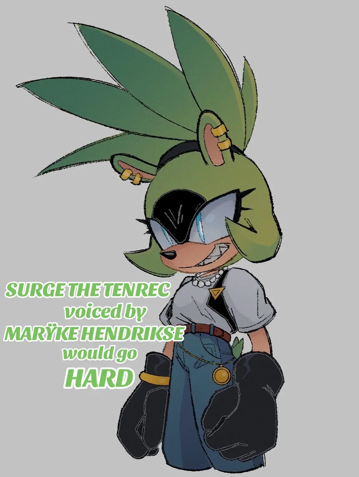 #sonicthehedgehog #surgethetenrec #marykehendrikse #revy #blacklagoon 