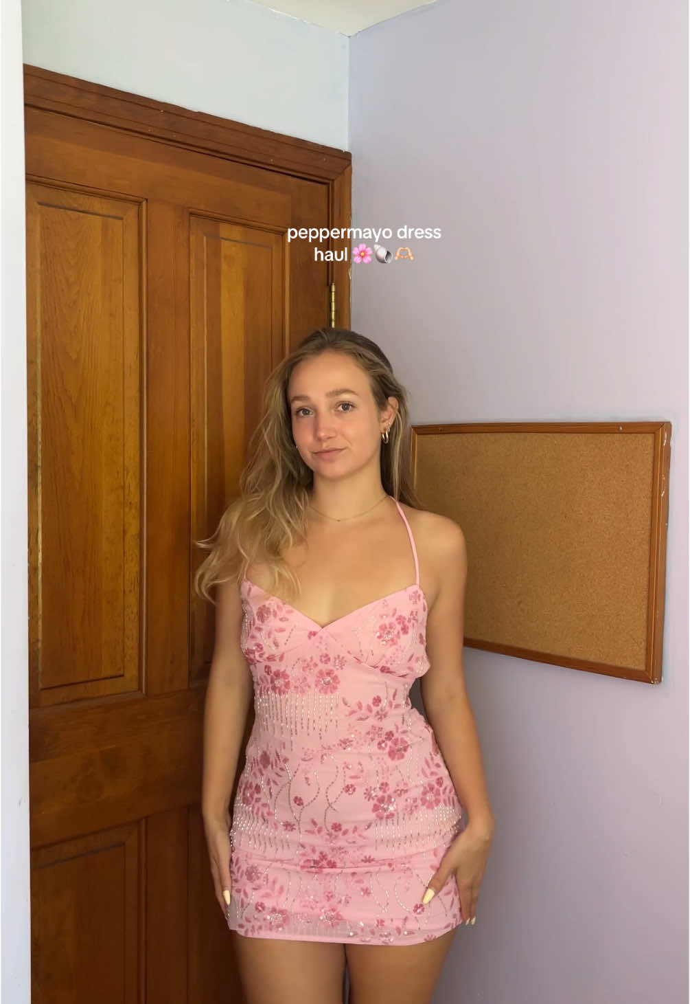 obsessed with these is an understatement 🌸🐚🫶🏻 @PEPPERMAYO #peppermayo #peppermayostyle #OOTD #ootdfashion #styleinspo #fitcheck #girlystyle #SummerFit #outfitinspo #aestheticoutfits #fashiontok #trendytok #whattowear #pinkdress #outfitideas #wardrobestaples #fashiongirl #stylefile #trendyfits #ootdlovers 
